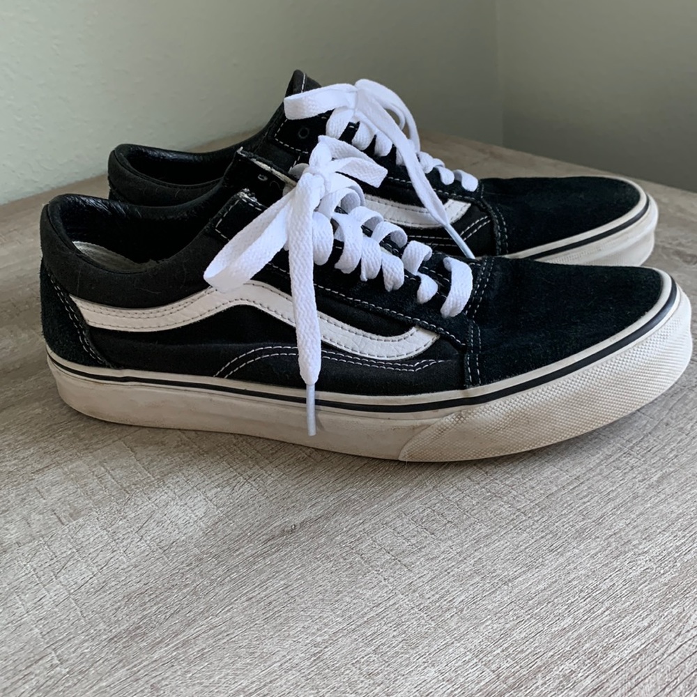 Vans Old Skool black canvas/suede